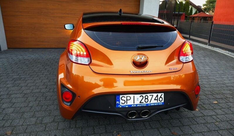 Hyundai Veloster Panorama Nawi Kamera Skóra LED Podgrz. Fotele/ Kier. Webasto Gwar. full