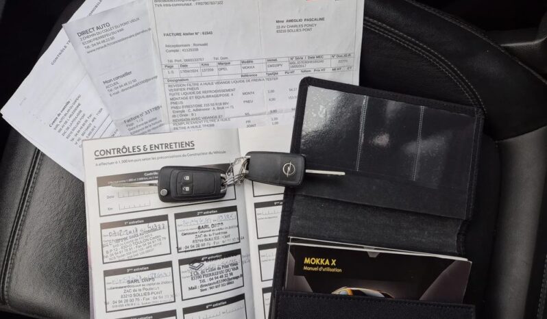 Opel Mokka LED Skóra Nawigacja Kamera Grzane Fotele Grzana Kierownica full