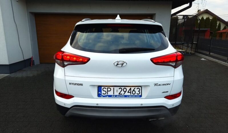 Hyundai Tucson Super Stan 1 Wł. Serwis 4×4 DCT Nawigacja Kamera Grzane Fotele Gwar. full