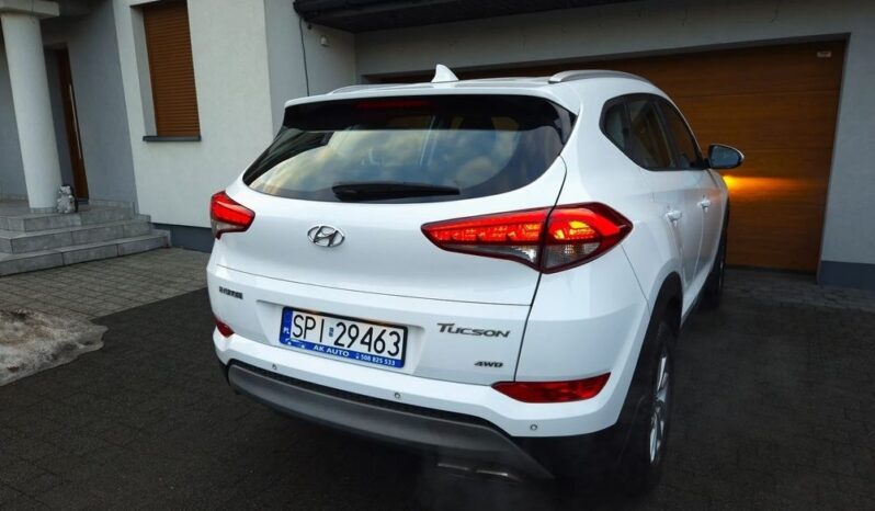 Hyundai Tucson Super Stan 1 Wł. Serwis 4×4 DCT Nawigacja Kamera Grzane Fotele Gwar. full