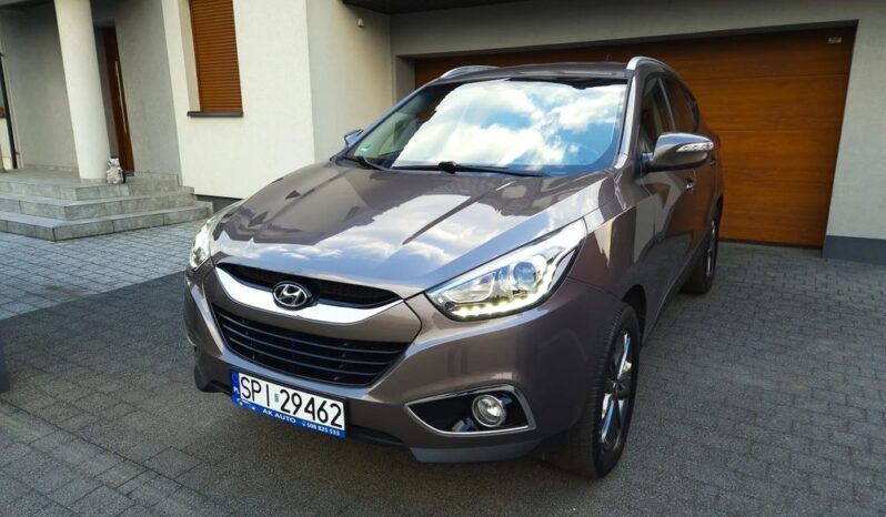 Hyundai ix35 Super Stan Nawigacja Android/Apple Led Pół skóra 4x Grzane Fotele full